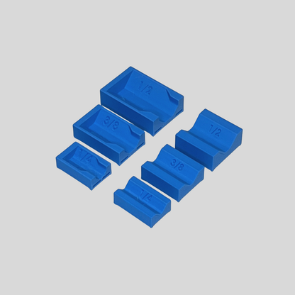 1/4", 3/8", and 1/2" Socket Extension Organizer