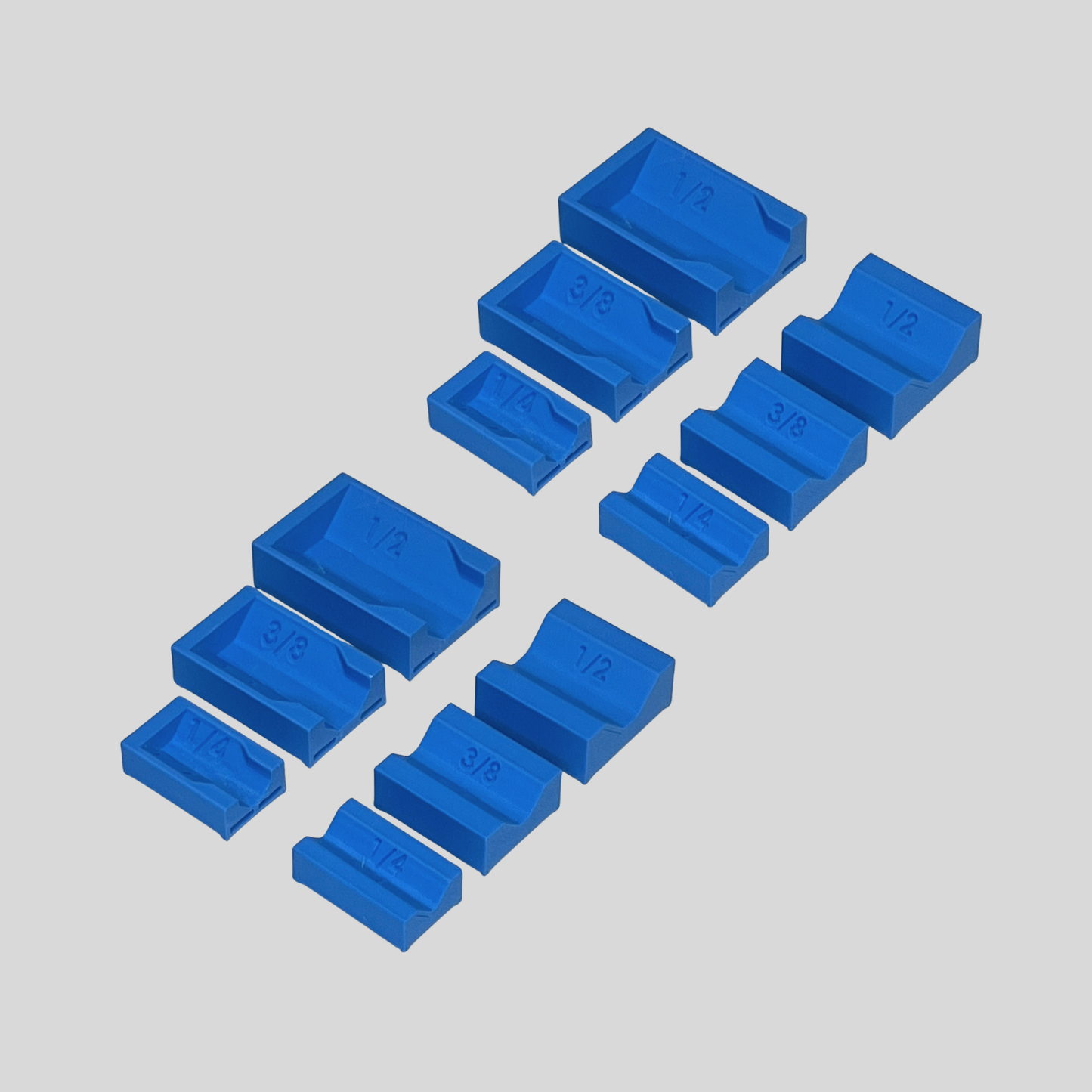 1/4", 3/8", and 1/2" Socket Extension Organizer
