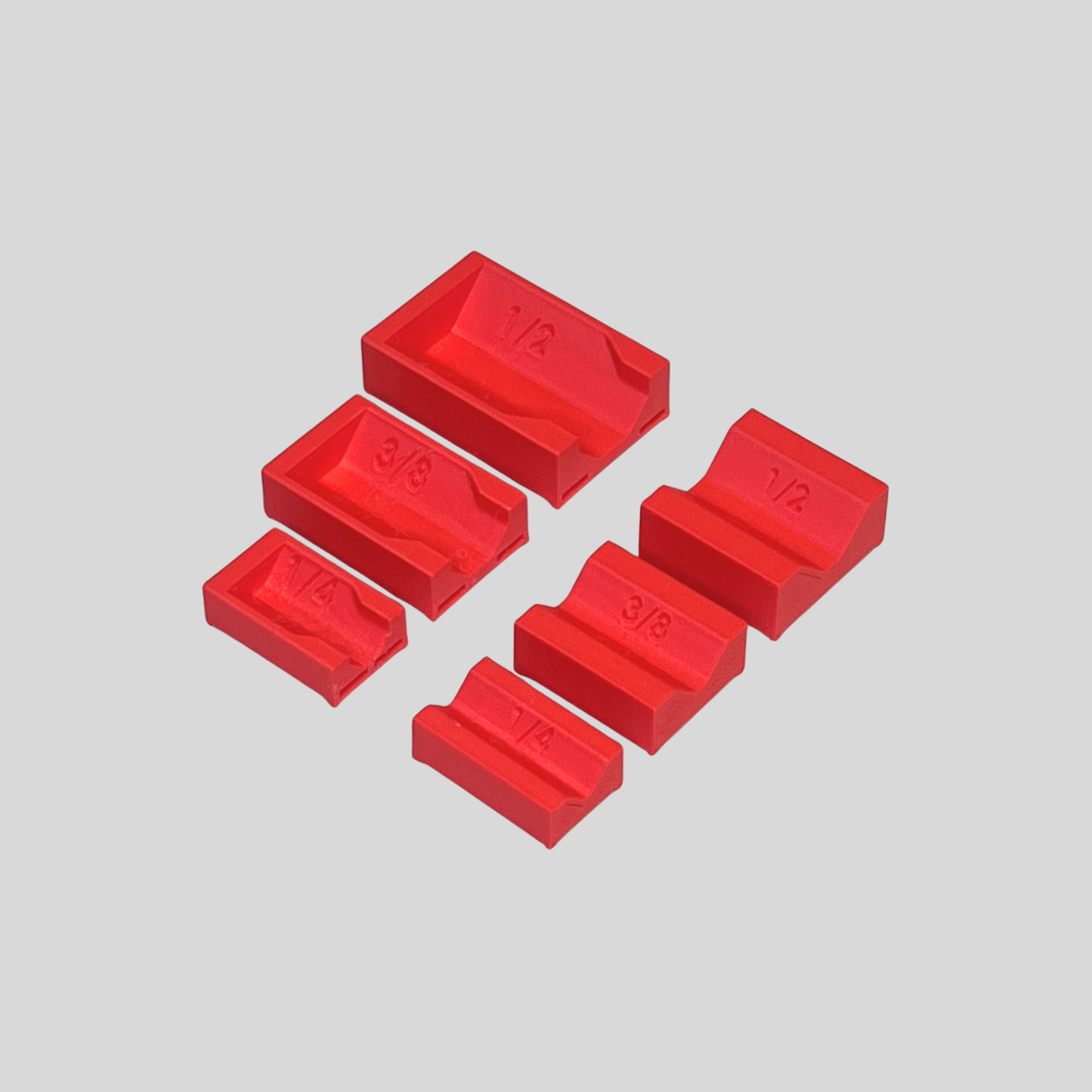 1/4", 3/8", and 1/2" Socket Extension Organizer