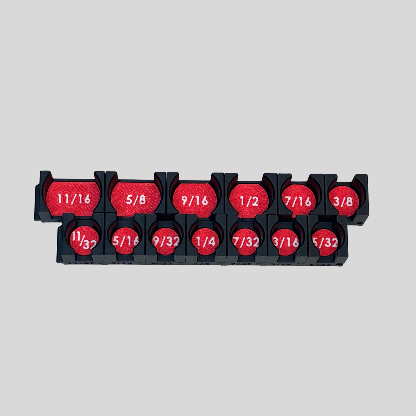 1/4" Modular Socket Organizer for SAE IMPACT Sockets