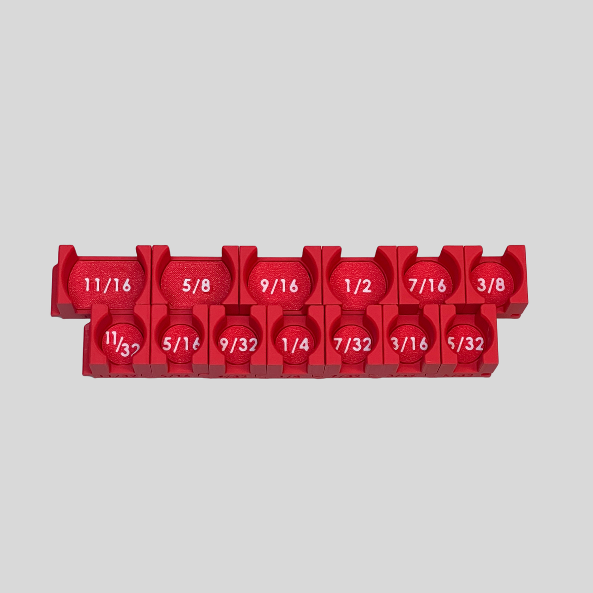 1/4" Modular Socket Organizer for SAE IMPACT Sockets