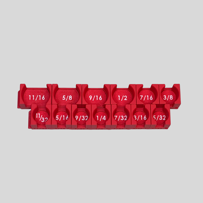 1/4" Modular Socket Organizer for SAE IMPACT Sockets