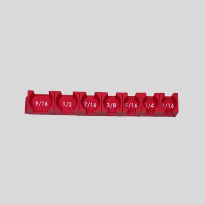 1/4" Modular Socket Organizer for SAE IMPACT Sockets