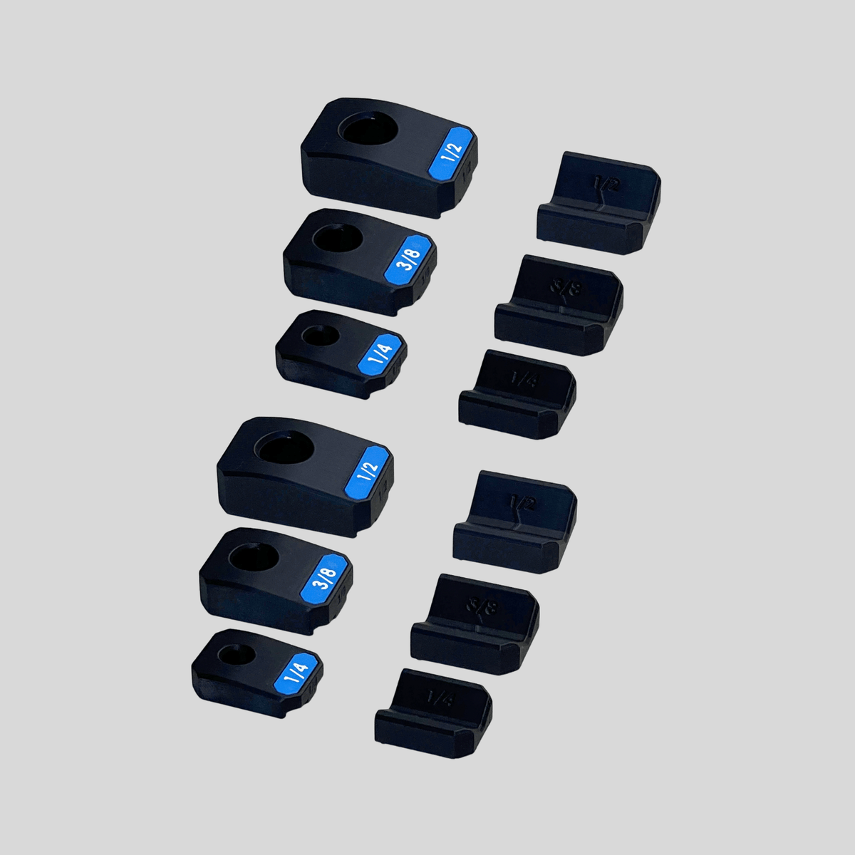 1/4", 3/8", and 1/2" Ratchet Organizers 2.0 | Magnetic