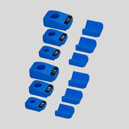 1/4", 3/8", and 1/2" Ratchet Organizers 2.0 | Magnetic