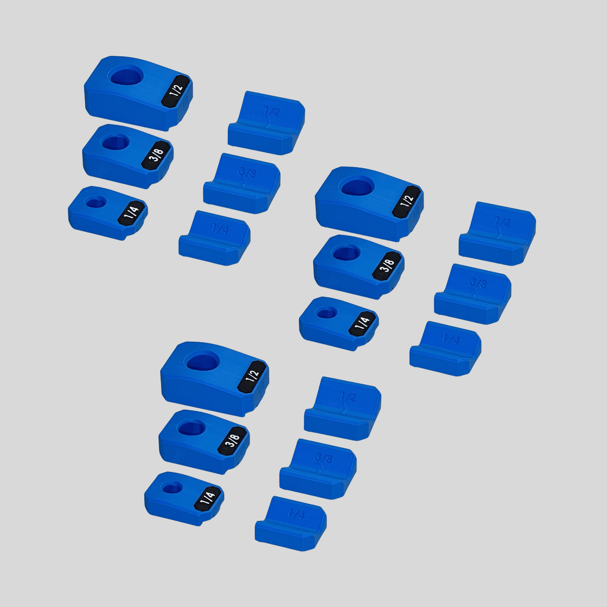 1/4", 3/8", and 1/2" Ratchet Organizers 2.0 | Magnetic