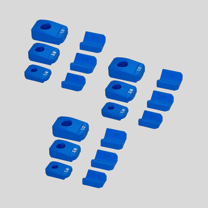 1/4", 3/8", and 1/2" Ratchet Organizers 2.0 | Magnetic