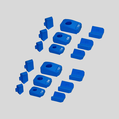 1/4", 3/8", and 1/2" Ratchet Organizers 2.0 | Magnetic