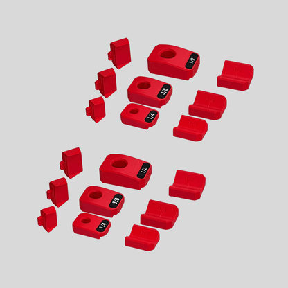 1/4", 3/8", and 1/2" Ratchet Organizers 2.0 | Magnetic