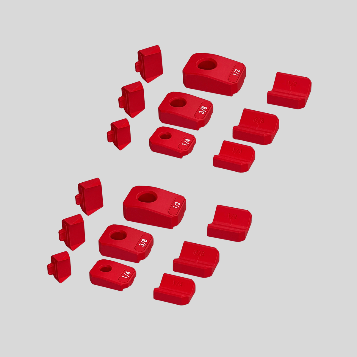 1/4", 3/8", and 1/2" Ratchet Organizers 2.0 | Magnetic