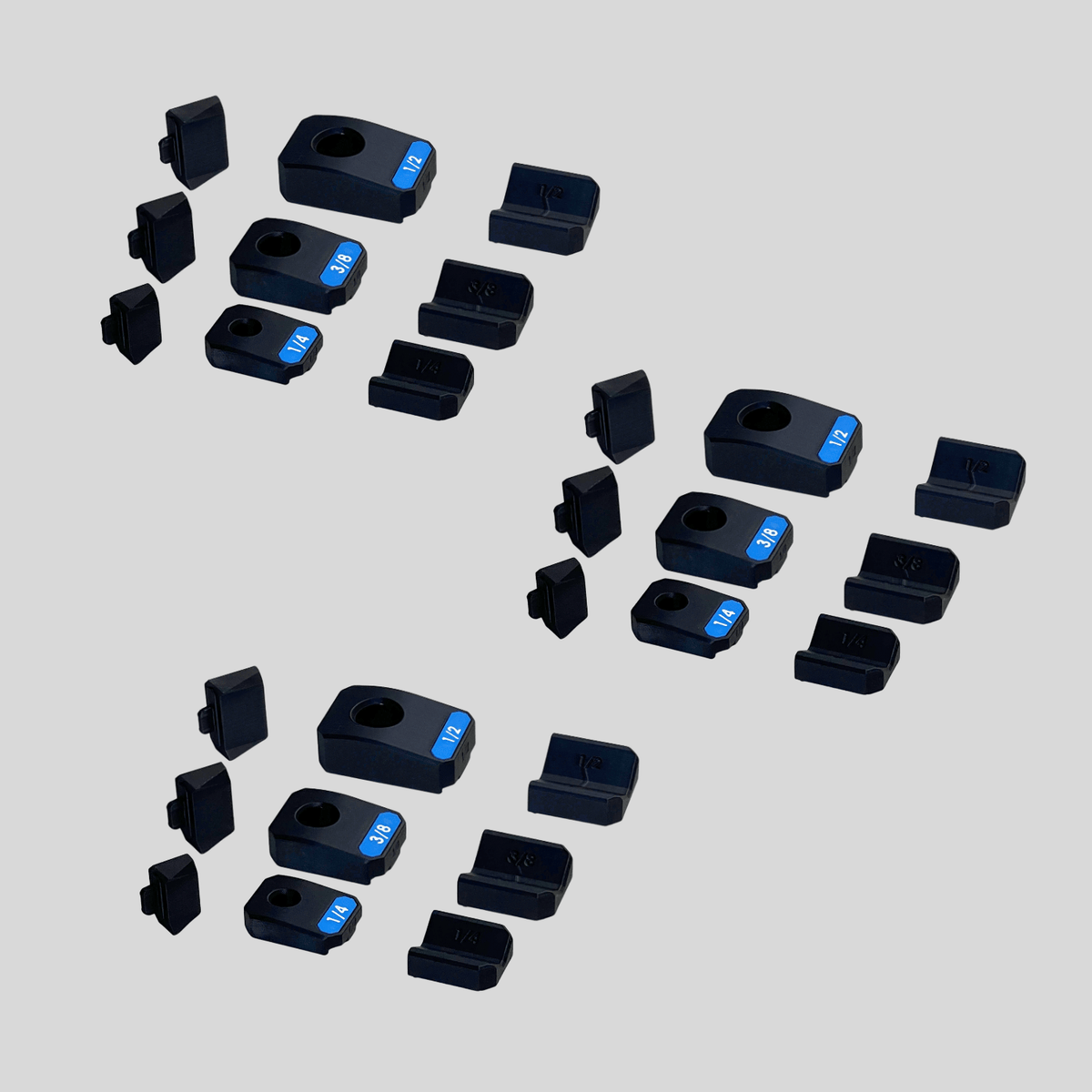1/4", 3/8", and 1/2" Ratchet Organizers 2.0 | Magnetic