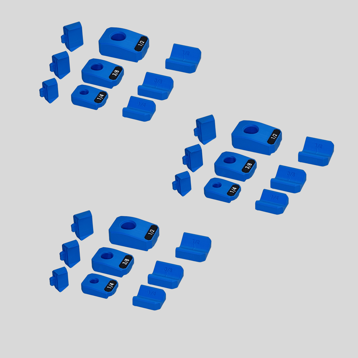 1/4", 3/8", and 1/2" Ratchet Organizers 2.0 | Magnetic