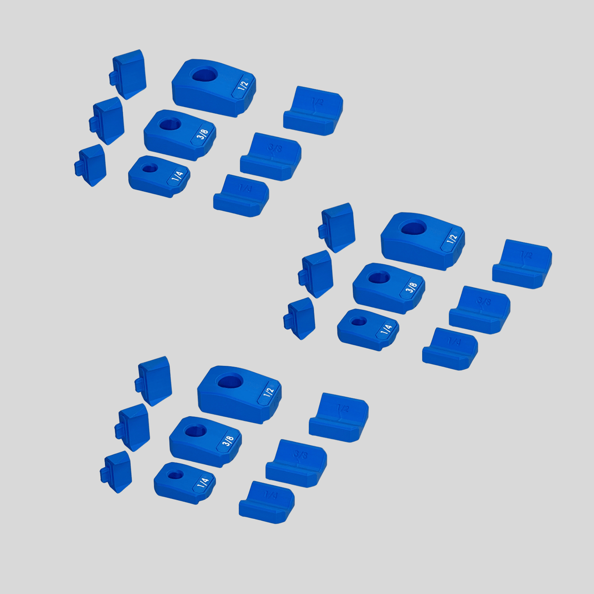 1/4", 3/8", and 1/2" Ratchet Organizers 2.0 | Magnetic