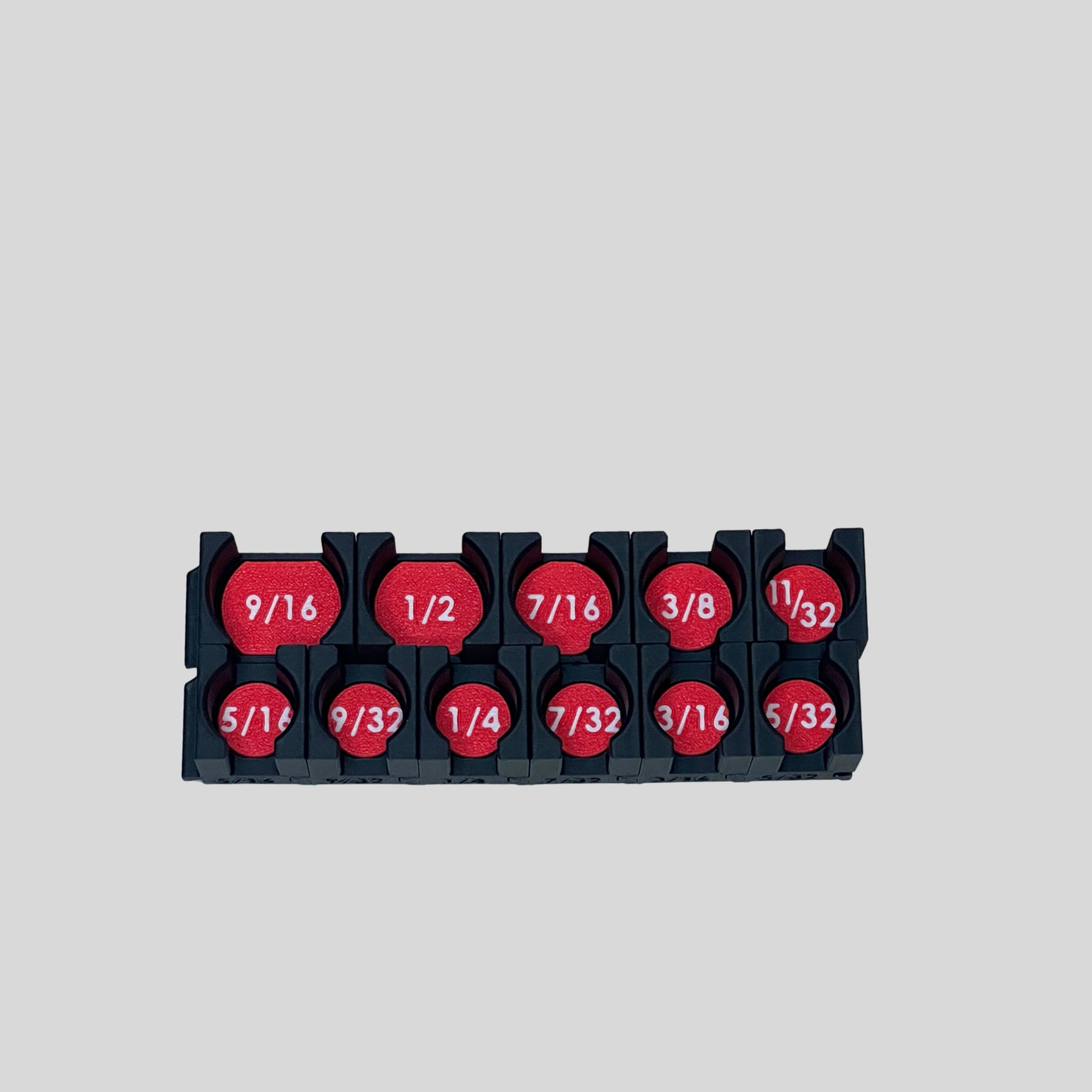 1/4" Modular Socket Organizer for SAE IMPACT Sockets
