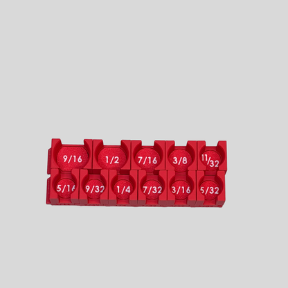 1/4" Modular Socket Organizer for SAE IMPACT Sockets