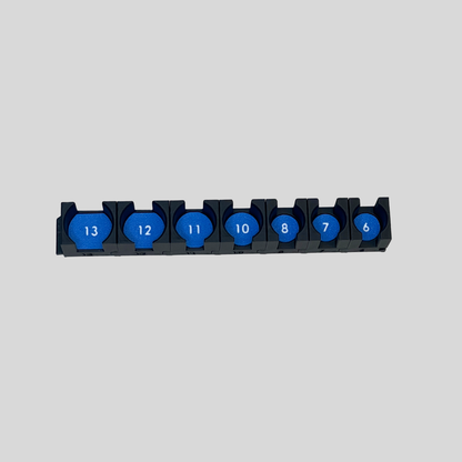1/4" Modular Socket Organizer for Metric IMPACT Sockets
