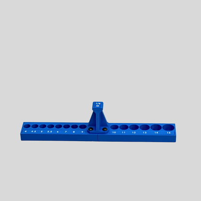 1/4 Inch Drive Metric Socket Trays