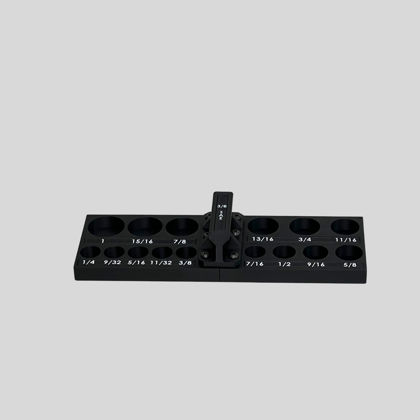 3/8 Inch Drive SAE Socket Trays