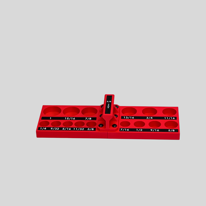 3/8 Inch Drive SAE Socket Trays