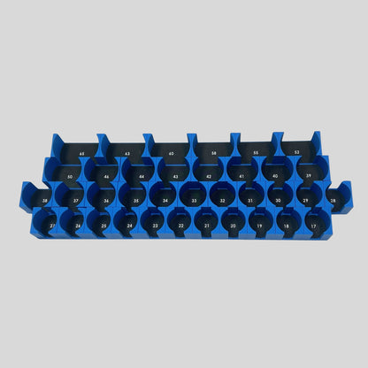 3/4 Inch Drive Metric Modular IMPACT Socket Organizer (sockets not included)