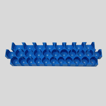 3/4 Inch Drive Metric Modular IMPACT Socket Organizer (sockets not included)