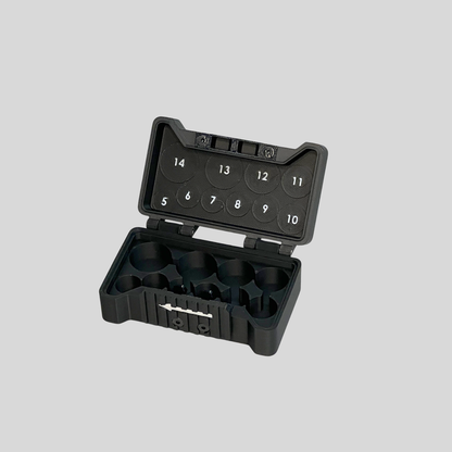 1/4" Compact Socket Case for Metric 10 Piece Set