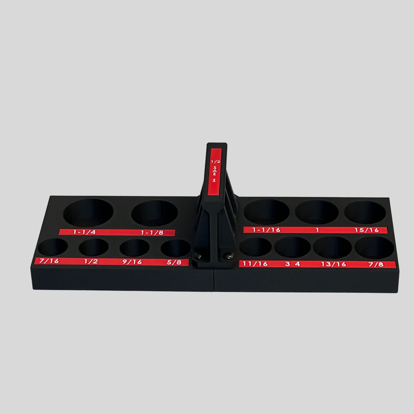 1/2 Inch Drive Deep Impact SAE Socket Tray for Harbor Freight Pittsburgh 13 Piece