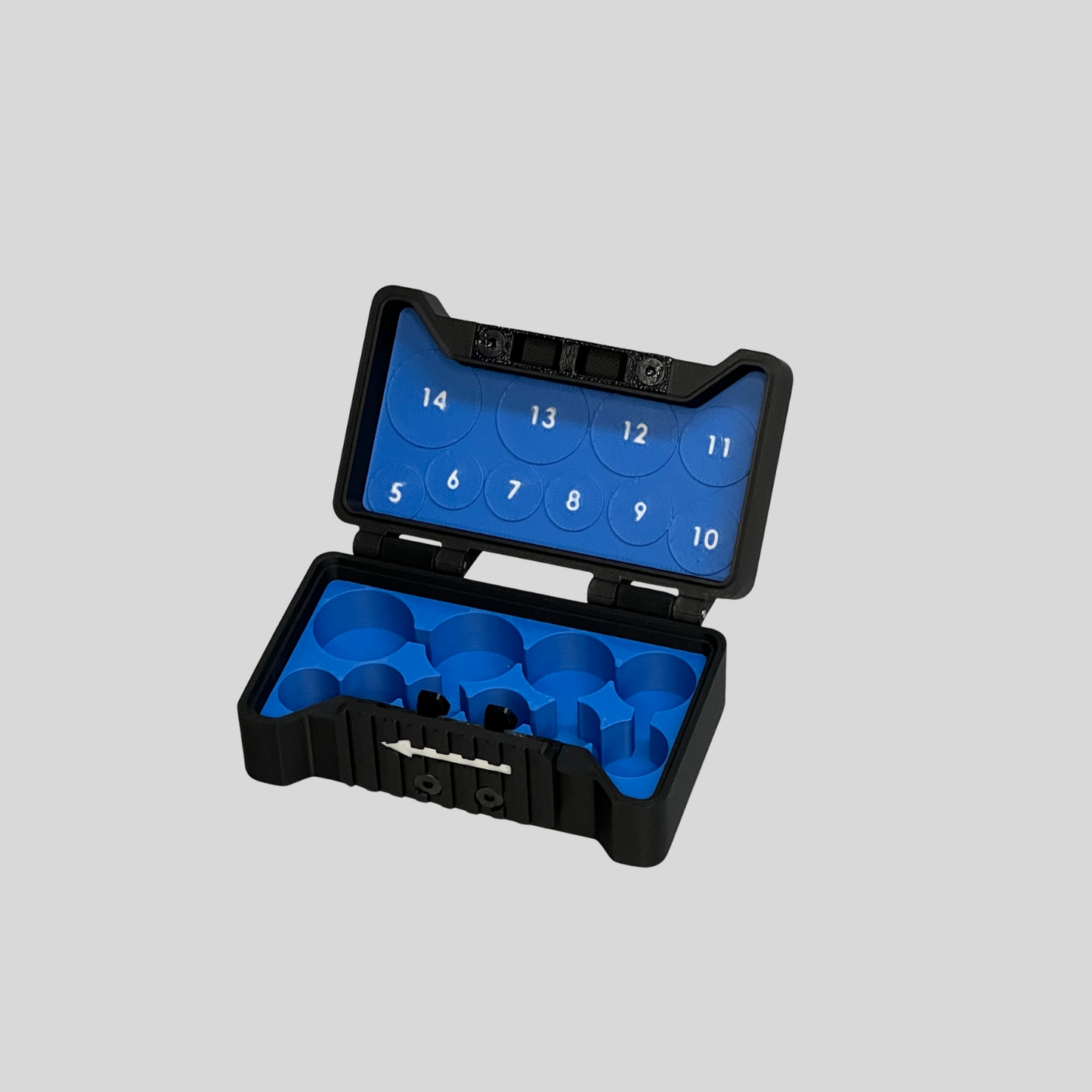 1/4" Compact Socket Case for Metric 10 Piece Set