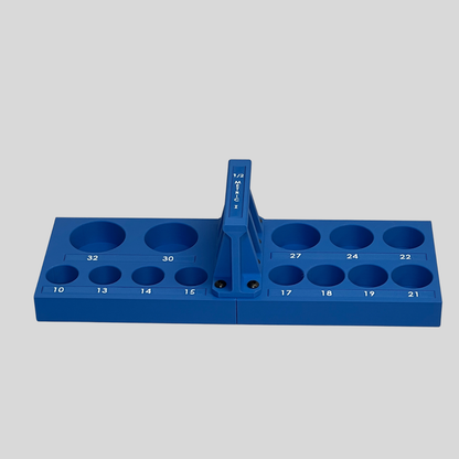 Metric 1/2 Inch Drive Deep Impact Socket Tray for Harbor Freight Pittsburgh 13 Piece