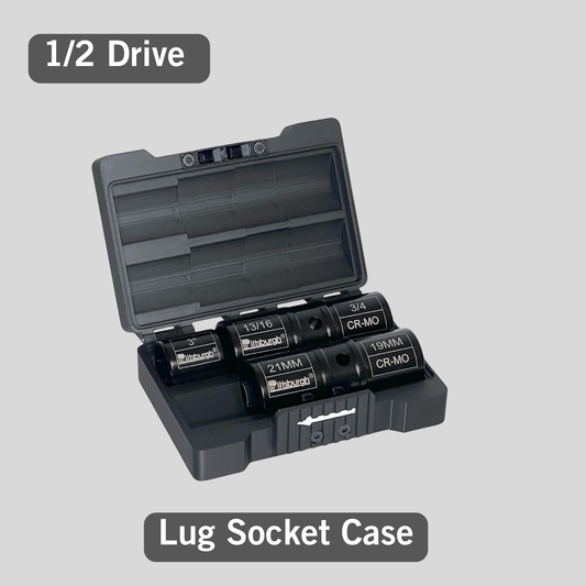 Case for Harbor Freight 1/2 Inch Drive Lug Flip Impact Socket Set