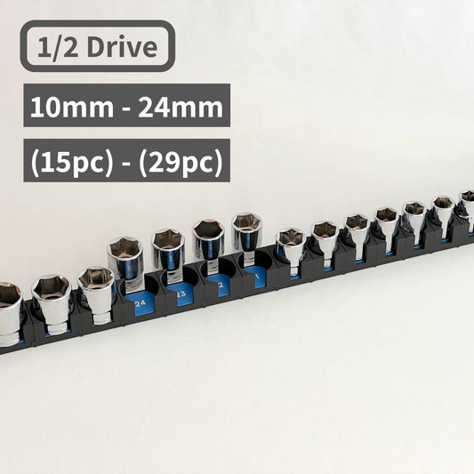 1/2 Inch Drive Metric Modular Socket Organizer