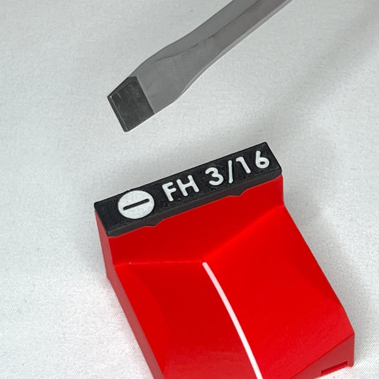 Flathead (FH) Label for Modular Screwdriver Organizer