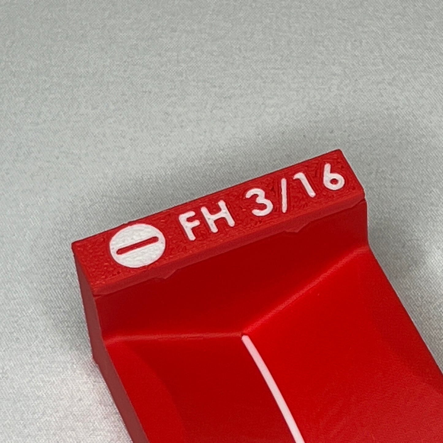 Flathead (FH) Label for Modular Screwdriver Organizer