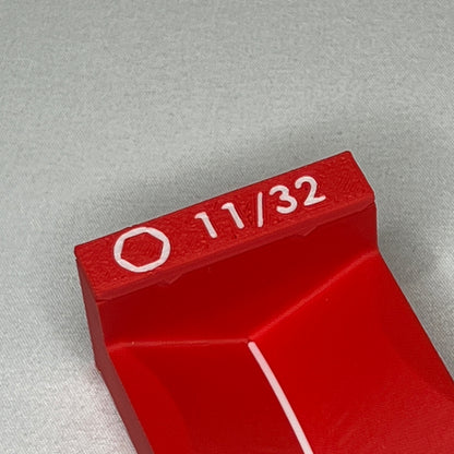 Nut Driver Label for Modular Screwdriver Organizer