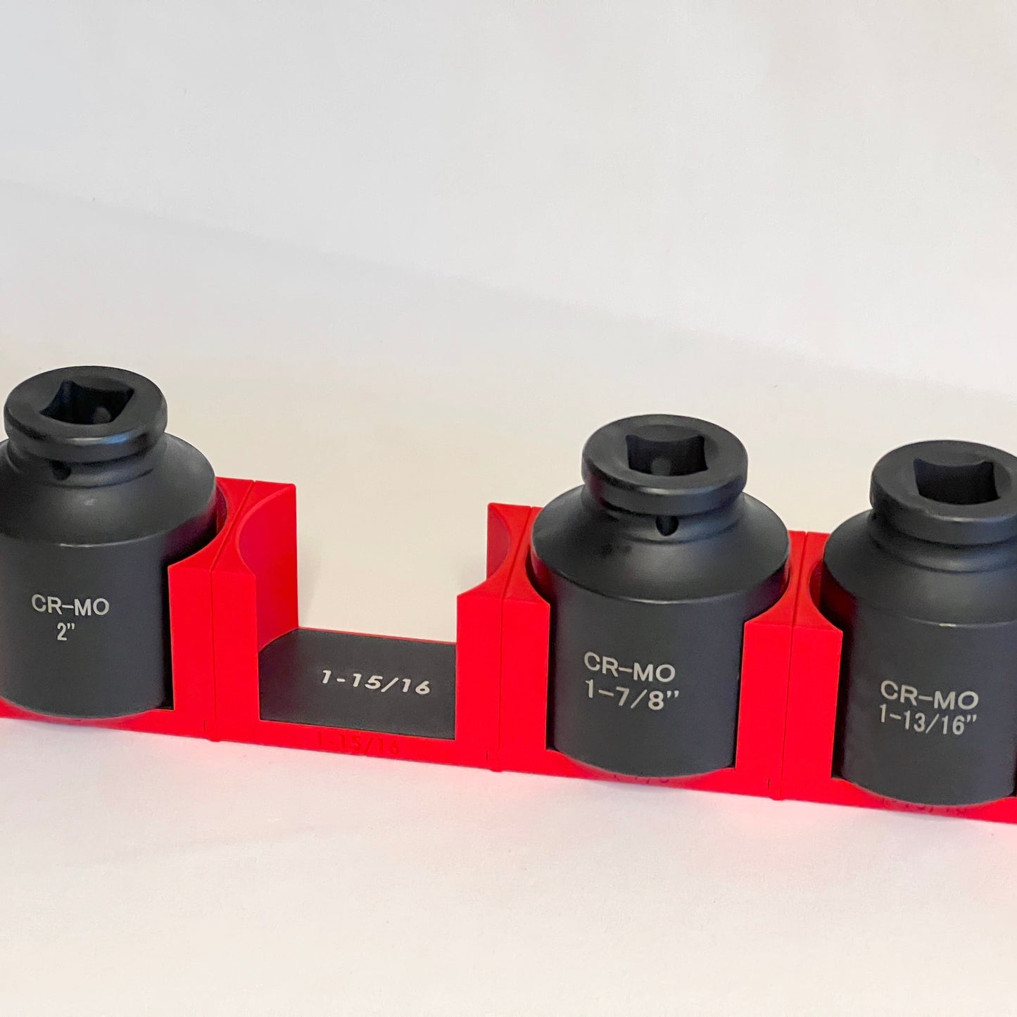 3/4 Inch Drive Standard (SAE) Modular IMPACT Socket Organizer (sockets not included)