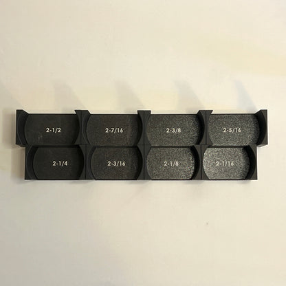 3/4 Inch Drive Standard (SAE) Modular IMPACT Socket Organizer (sockets not included)