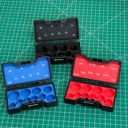 3/8" Compact Socket Case for Metric 10 Piece Set