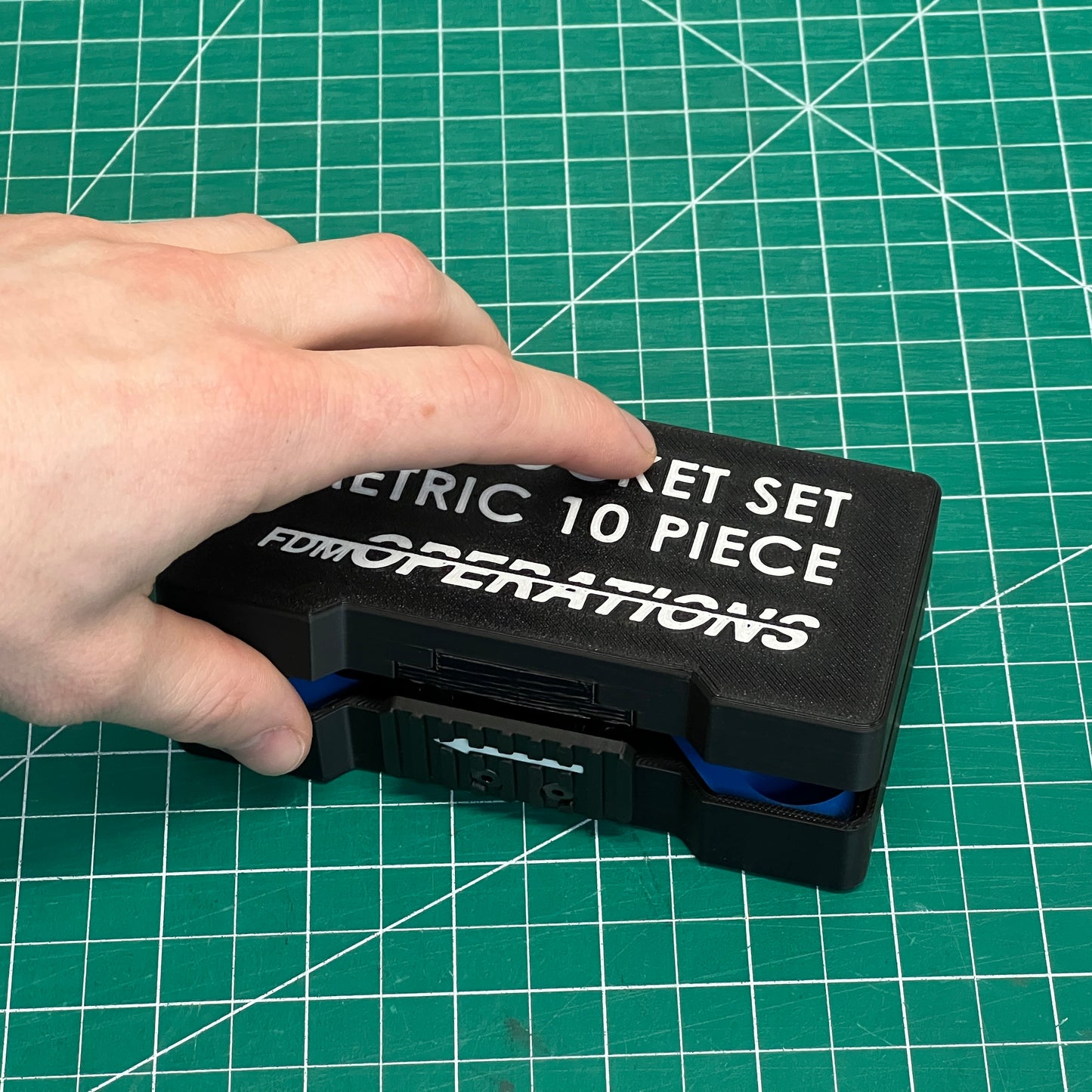 3/8" Compact Socket Case for Metric 10 Piece Set
