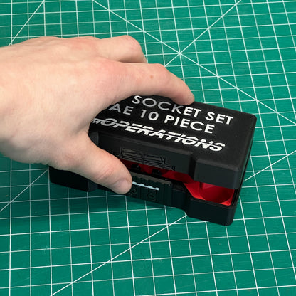 3/8" Compact Socket Case for SAE 10 Piece Set