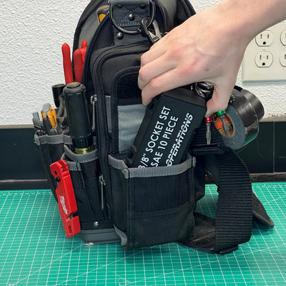 3/8" Compact Socket Case for Metric 10 Piece Set