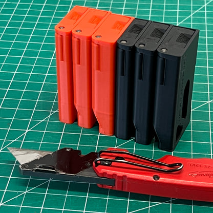 Utility Blade Case | Compact Holder for Utility/Box Cutter Blades