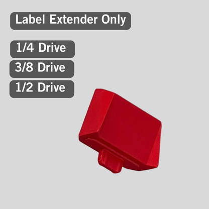 Label Extender for Ratchet Organizer 2.0