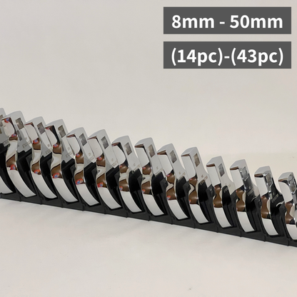 Crowfoot Wrench Organizer Metric Modular Set