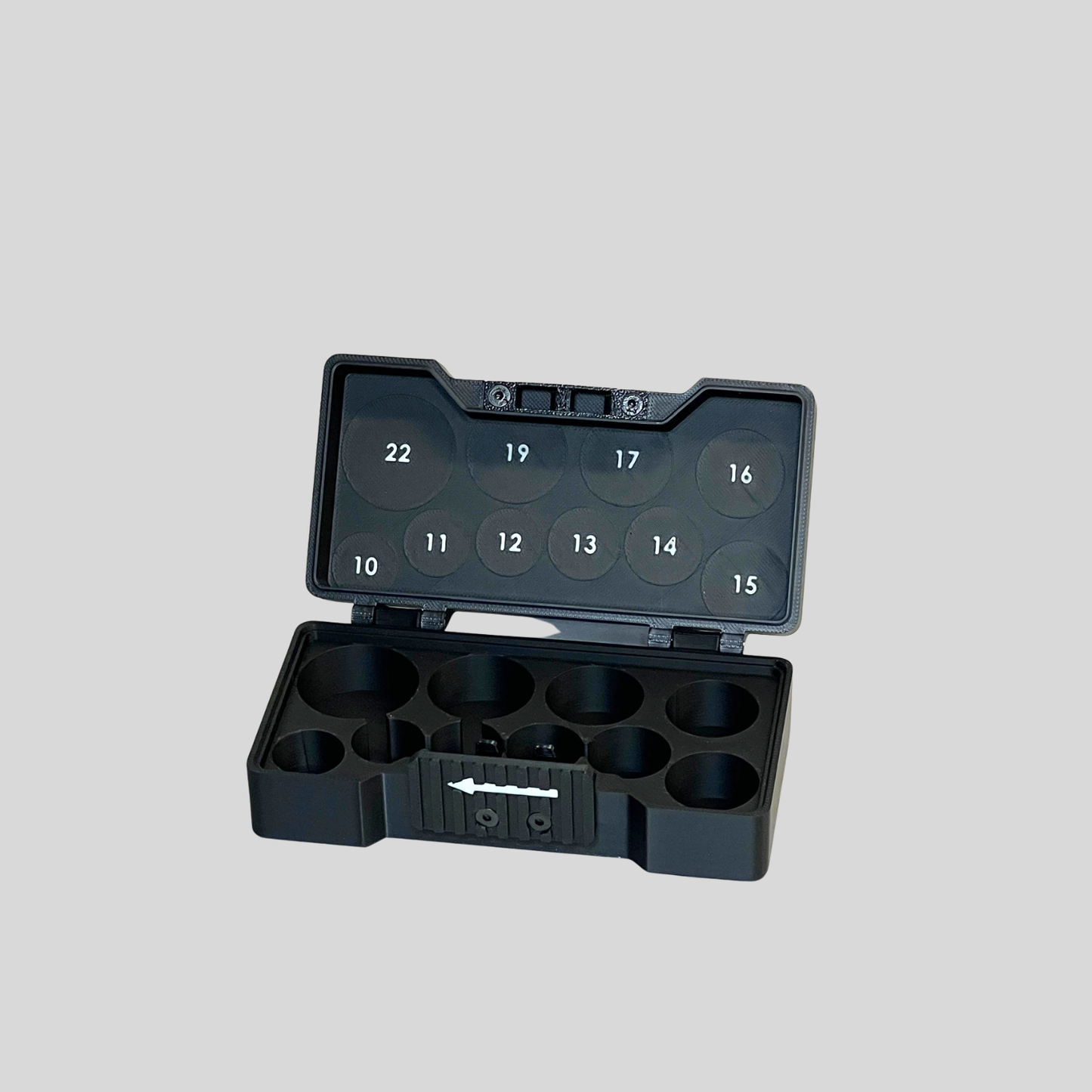 3/8" Compact Socket Case for Metric 10 Piece Set