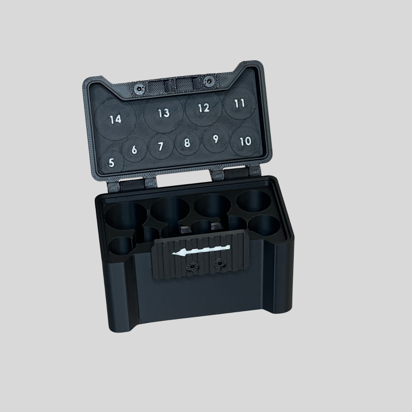 1/4" Compact Socket Case for DEEP Metric 10 Piece Set