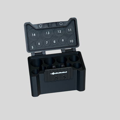 1/4" Compact Socket Case for DEEP Metric 10 Piece Set