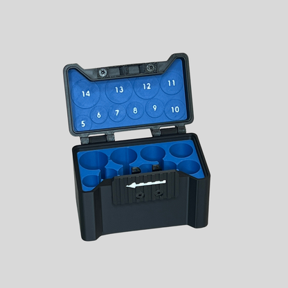 1/4" Compact Socket Case for DEEP Metric 10 Piece Set