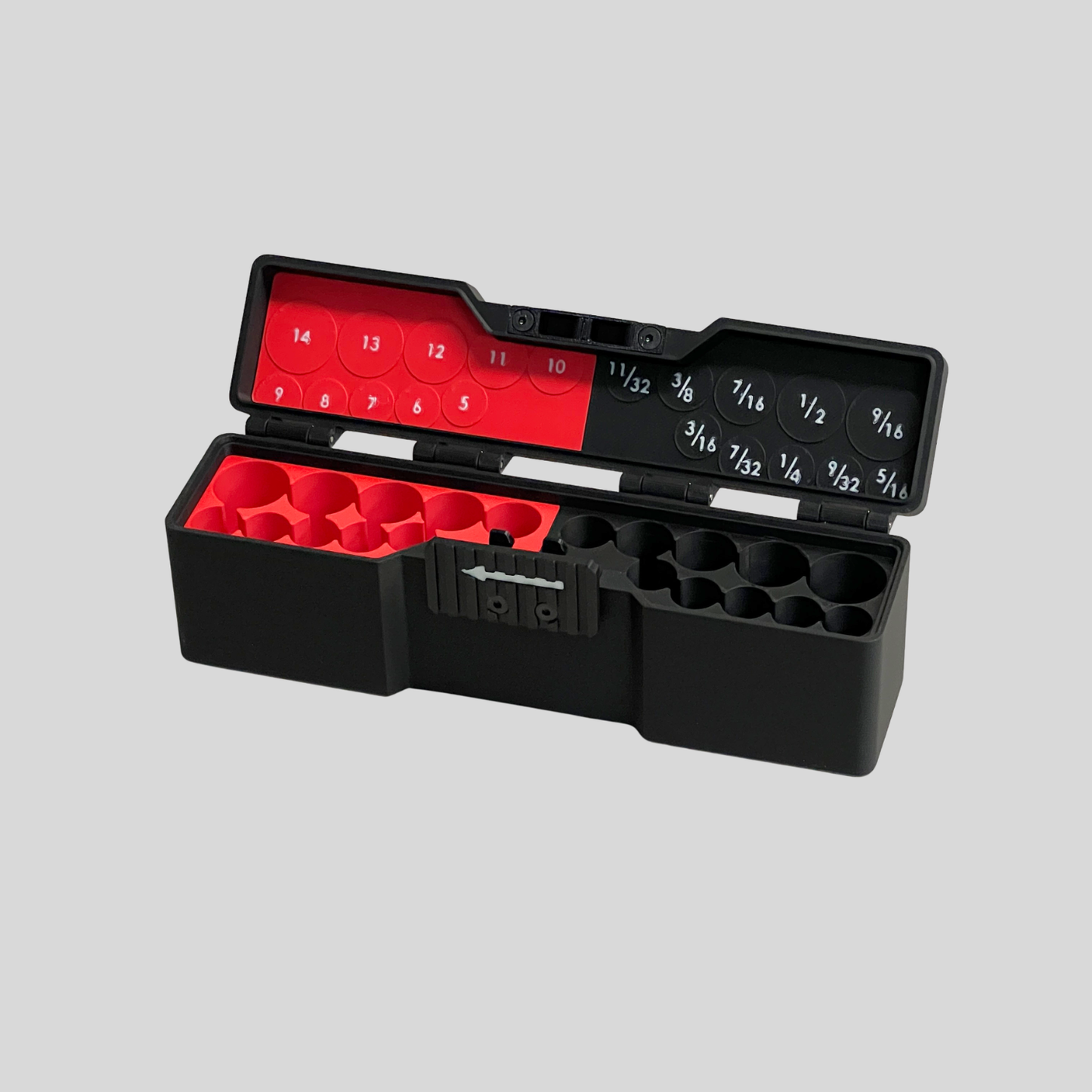 1/4" Compact Socket Case for DEEP SAE & Metric 20 Piece Set