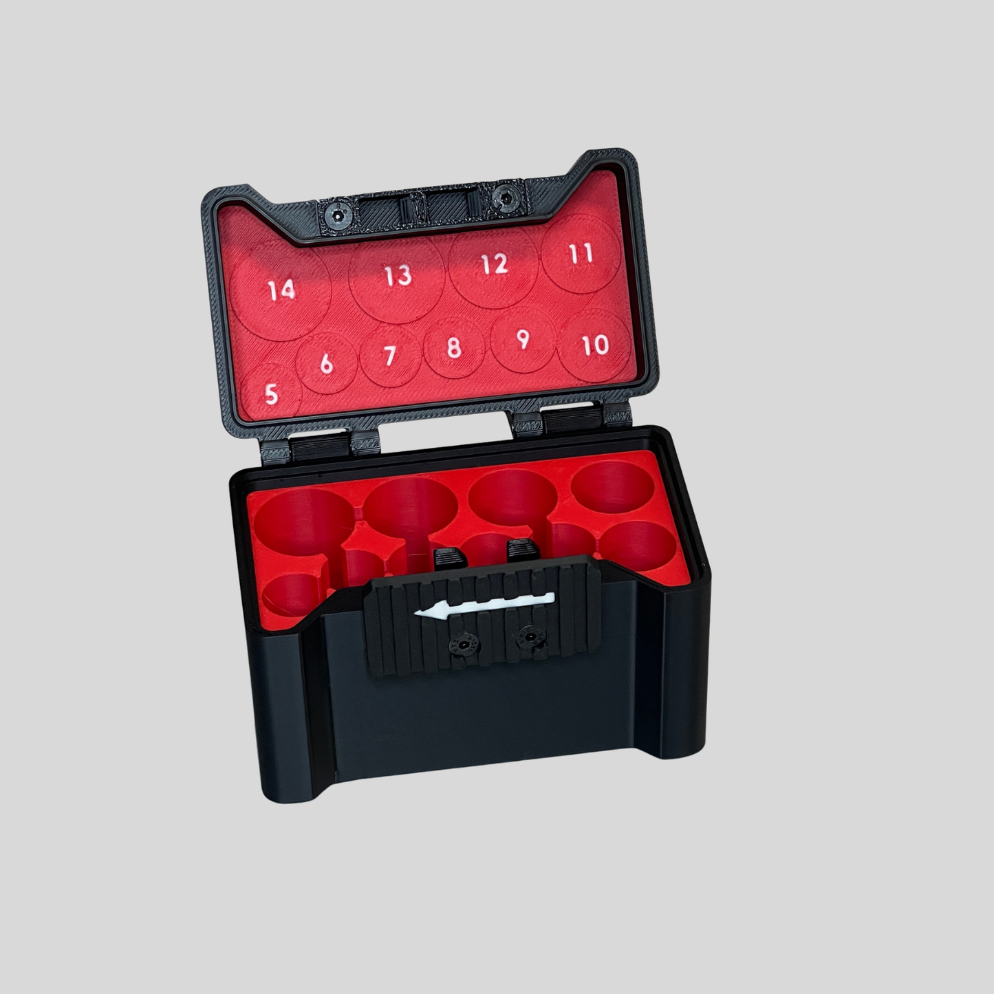 1/4" Compact Socket Case for DEEP Metric 10 Piece Set