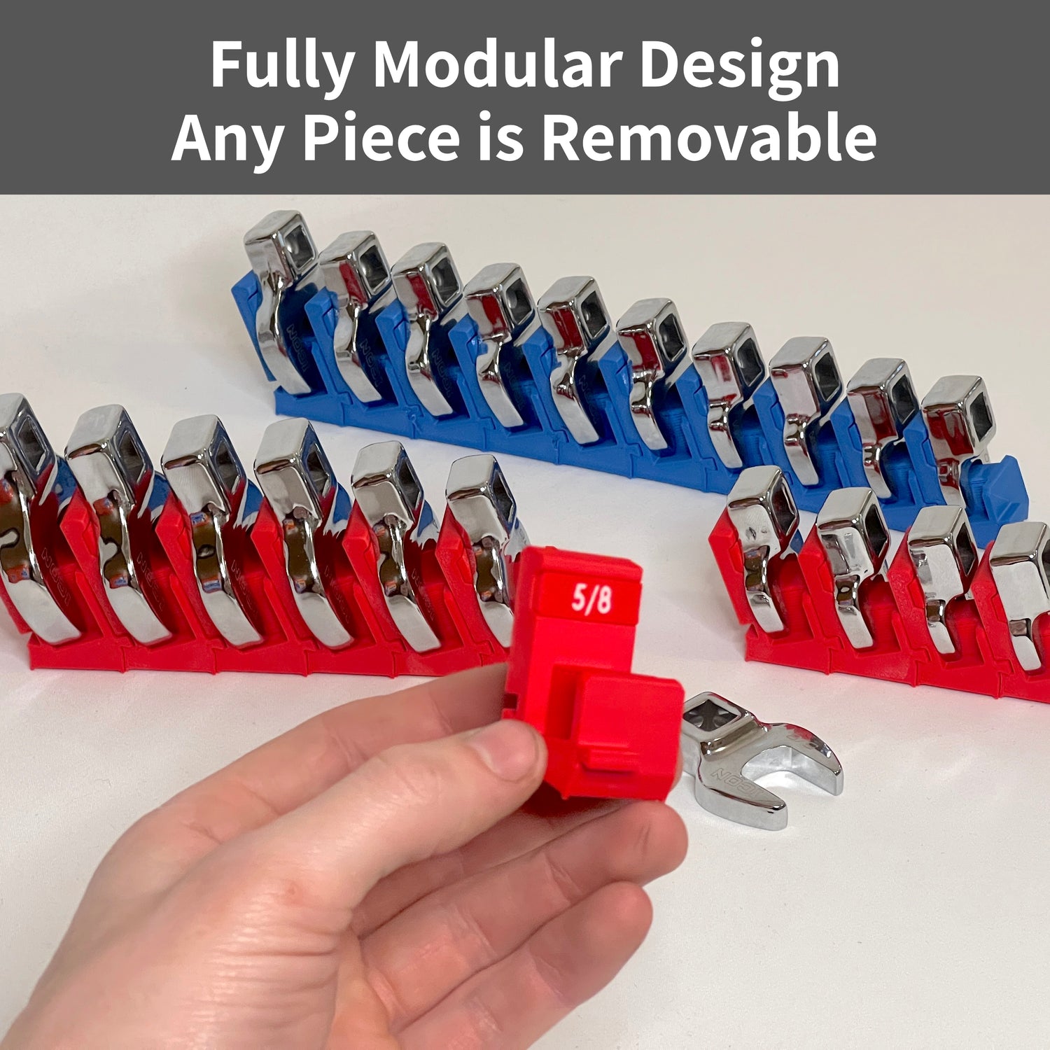 Modular Crowfoot organizer